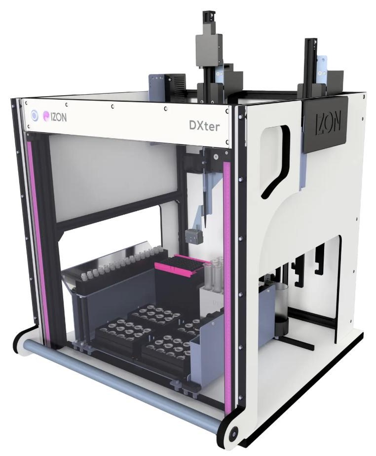 The qEV DXter robotic liquid handling platform